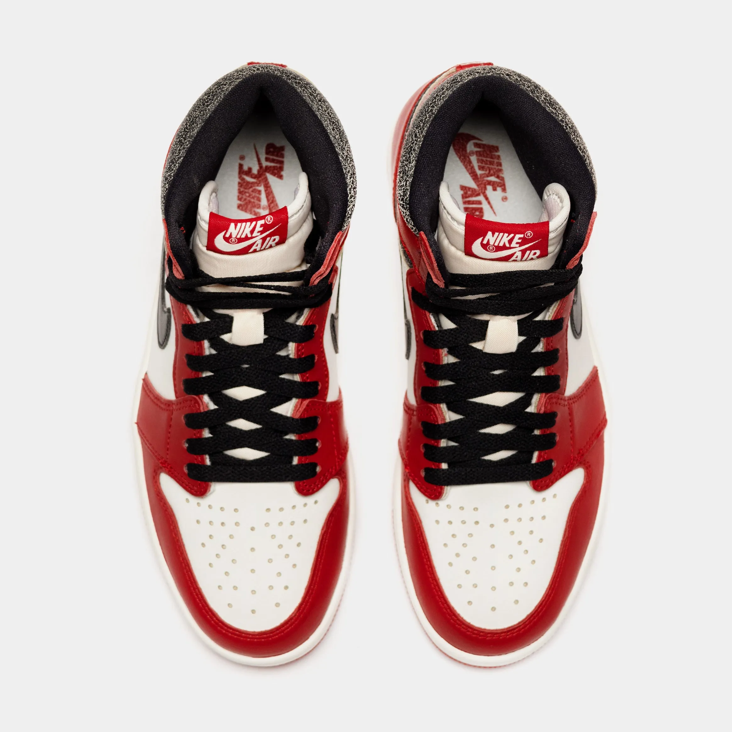 Air Jordan 1 Retro High Chicago Lost & Found Mens Lifestyle Shoes (Black/Red) Limit One Per Customer