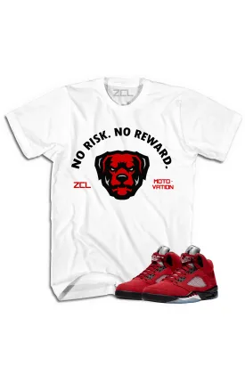 Air Jordan 5 Retro "No Risk No Reward" Tee (Raging Bull)