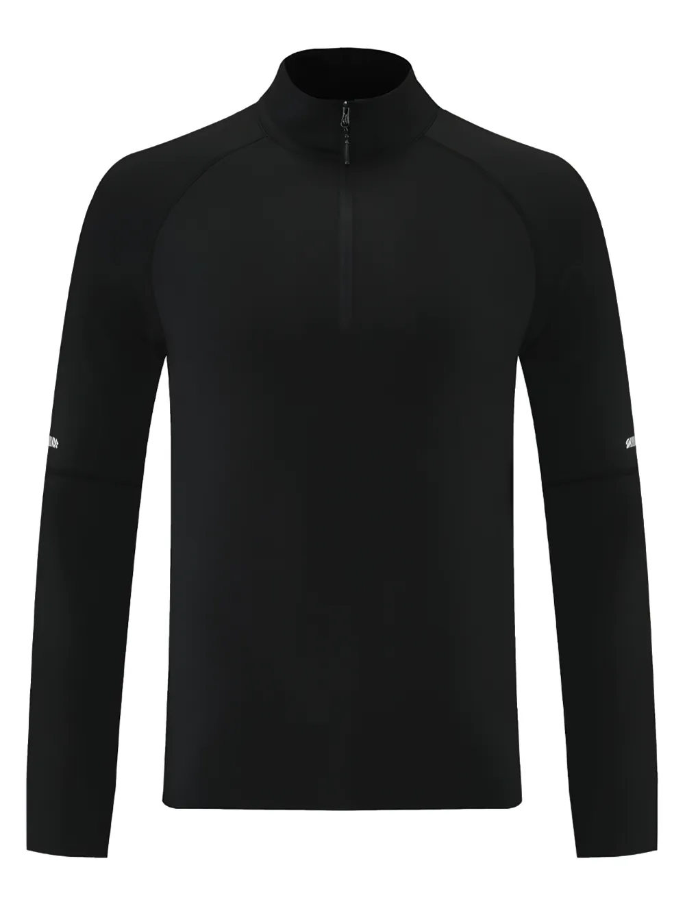 Athletic Zip-Up Male Top with Reflective Details - SF2077