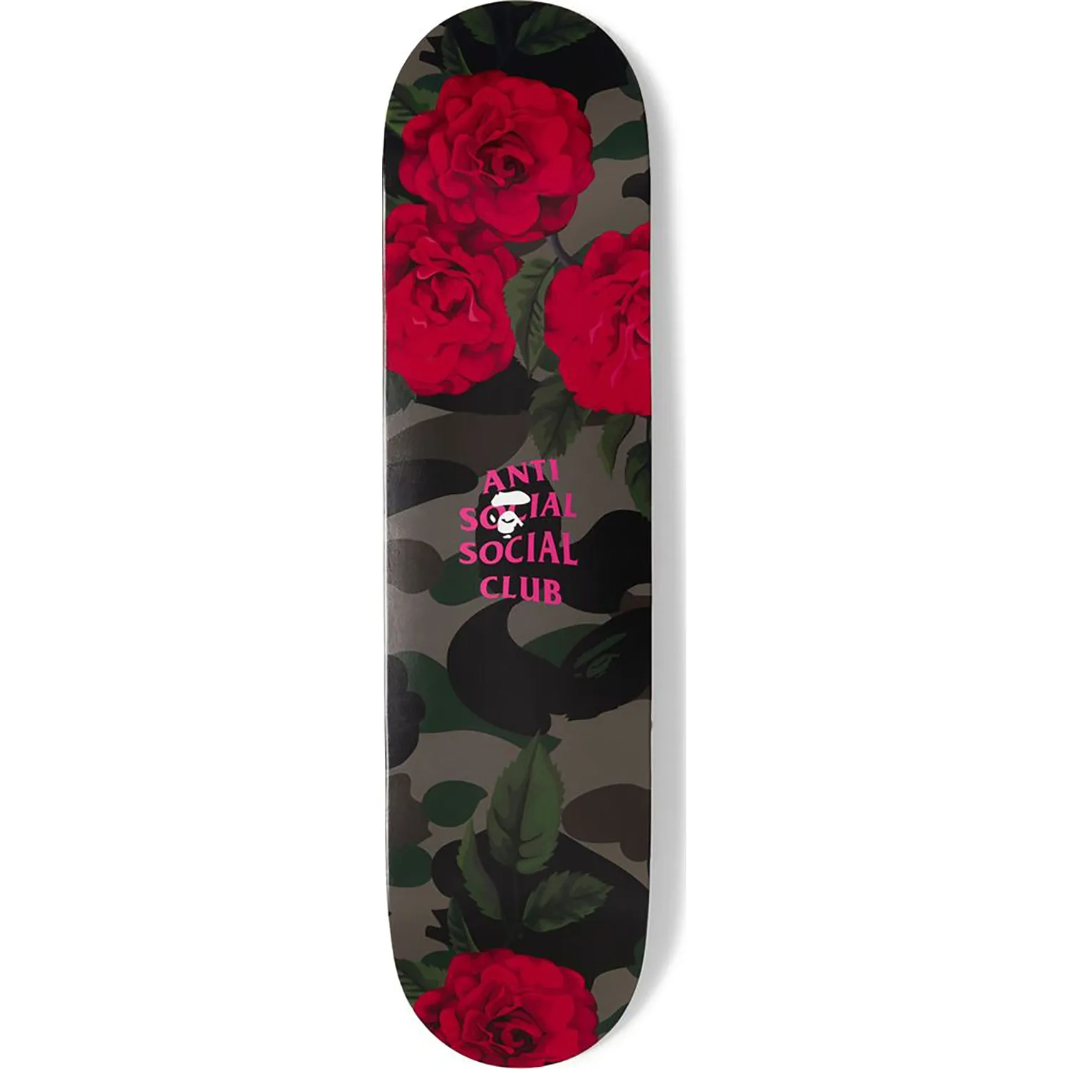 BAPE X ASSC SKATE DECK MENS