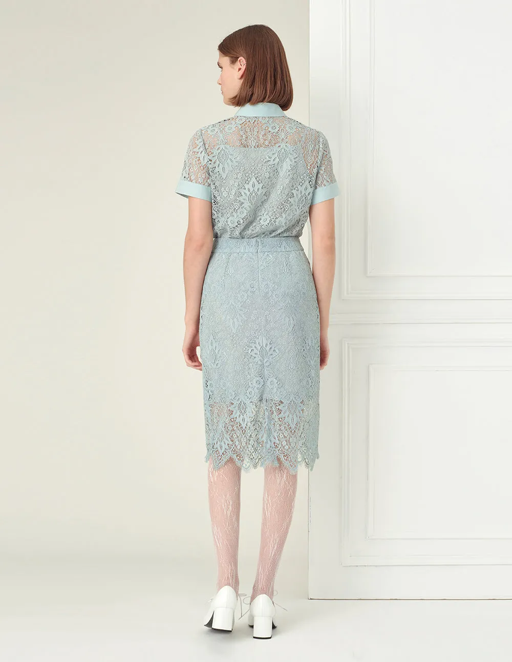 BORA AKSU Lace Skirt