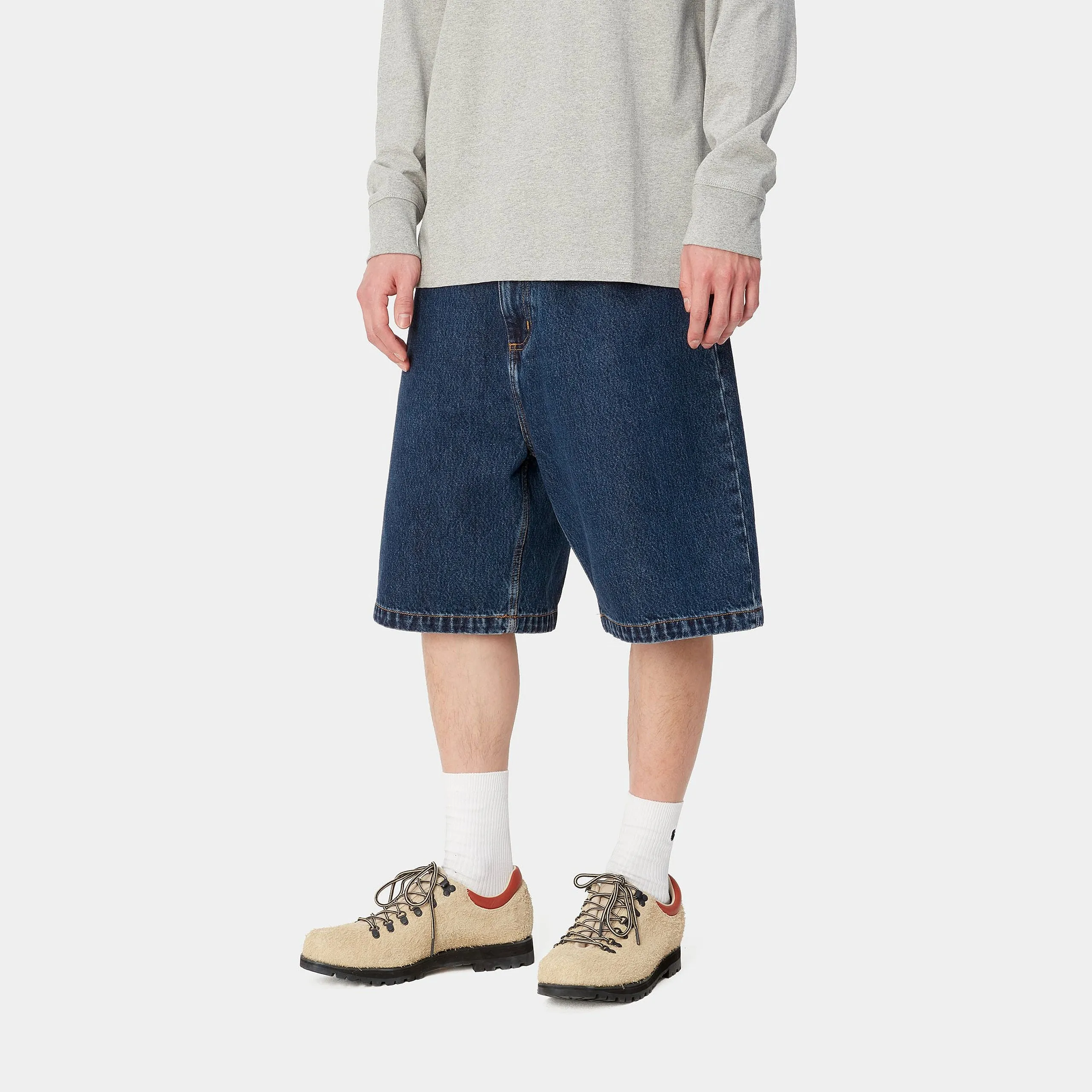 BRANDON SHORT  / CARHARTT WIP / BLUE STONE WASHED