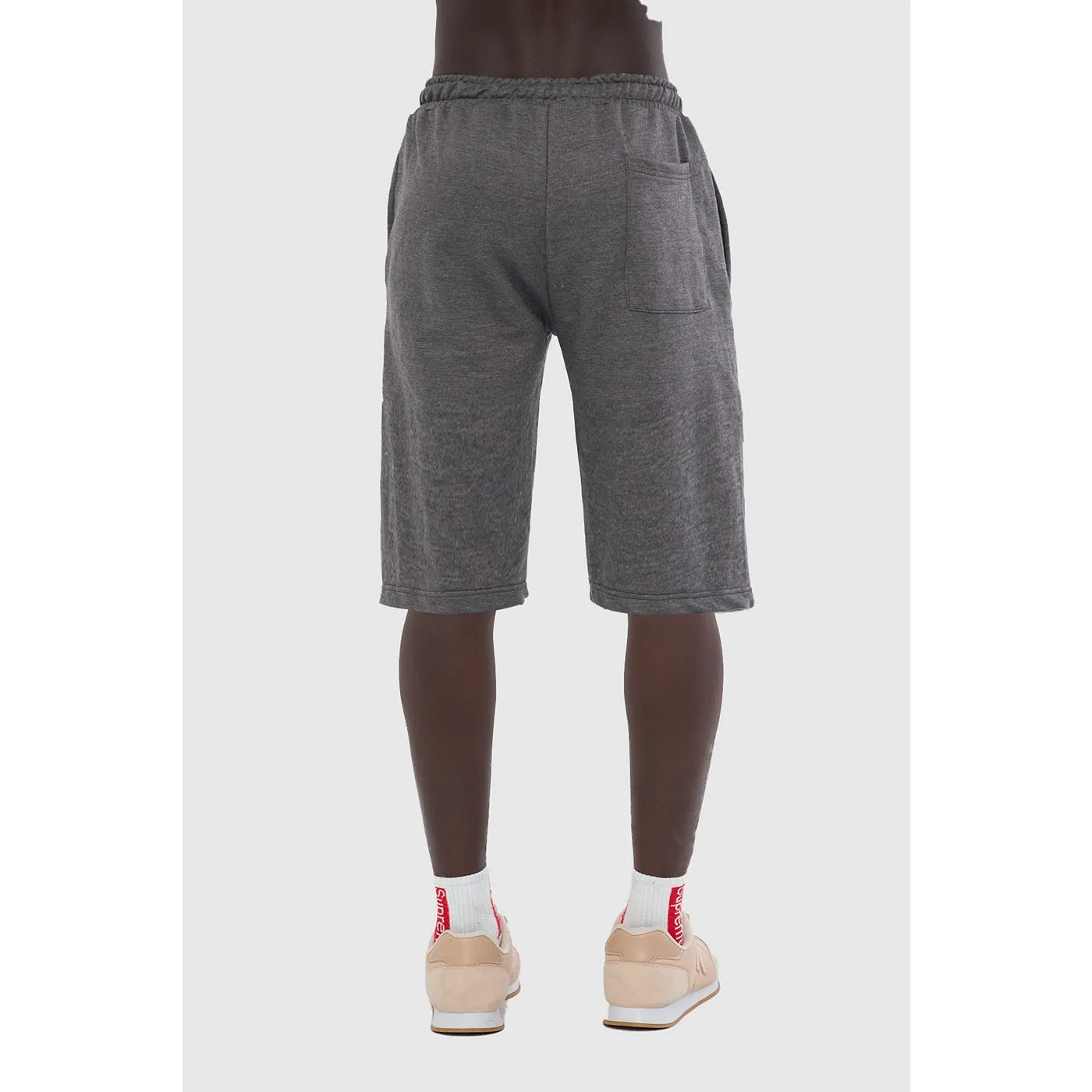 Charcoal 3/4 Relaxed Fit Shorts