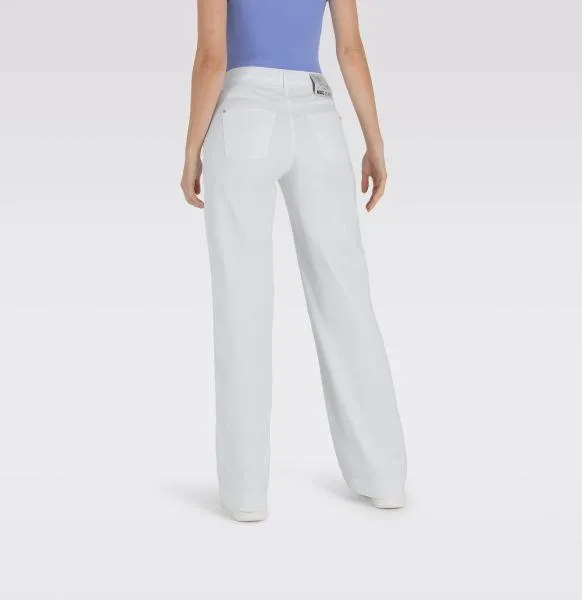 DREAM WIDE LEG JEANS - WHITE DENIM