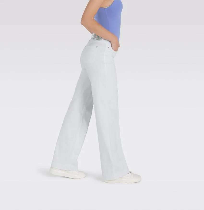 DREAM WIDE LEG JEANS - WHITE DENIM