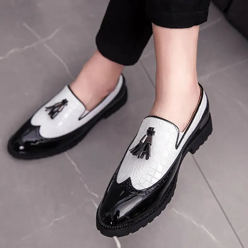 Fashion Shoe Office Shoes for Men Casual Shoes Breathable Leather Loafers Driving Moccasins Comfortable Slip on   Three Color