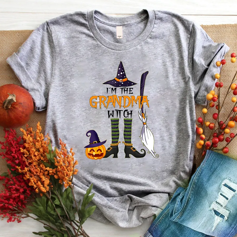 I'm the Mimi Witch Halloween Grandma Sweatshirt, Halloween T - Shirt