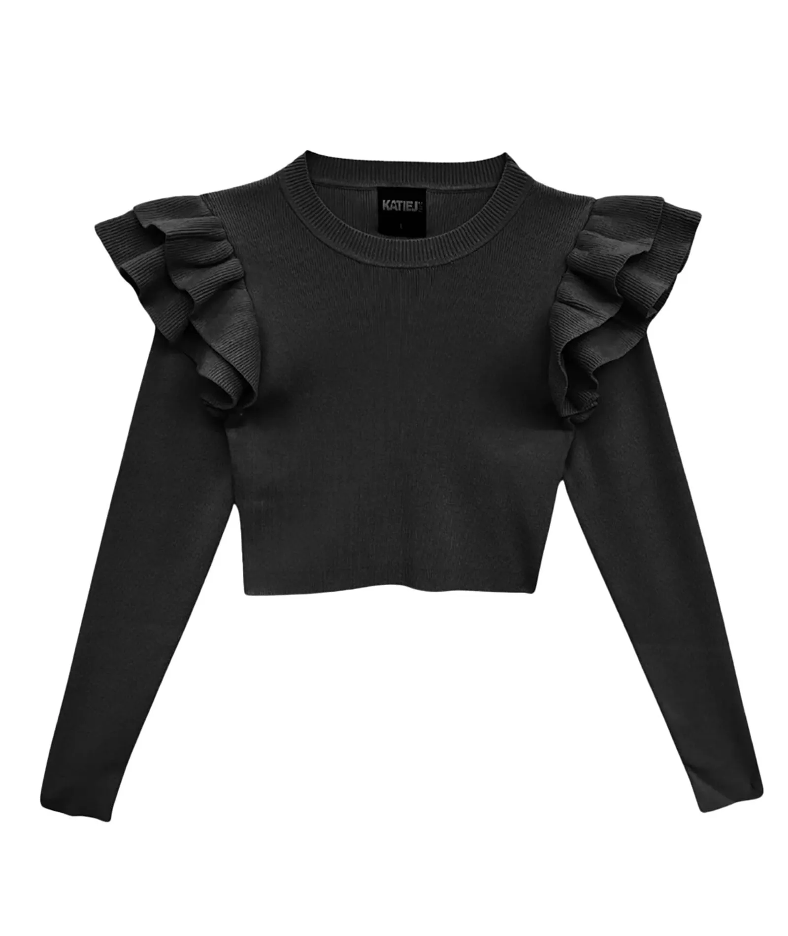 Katie J NYC Juniors Long Sleeve Isla Top