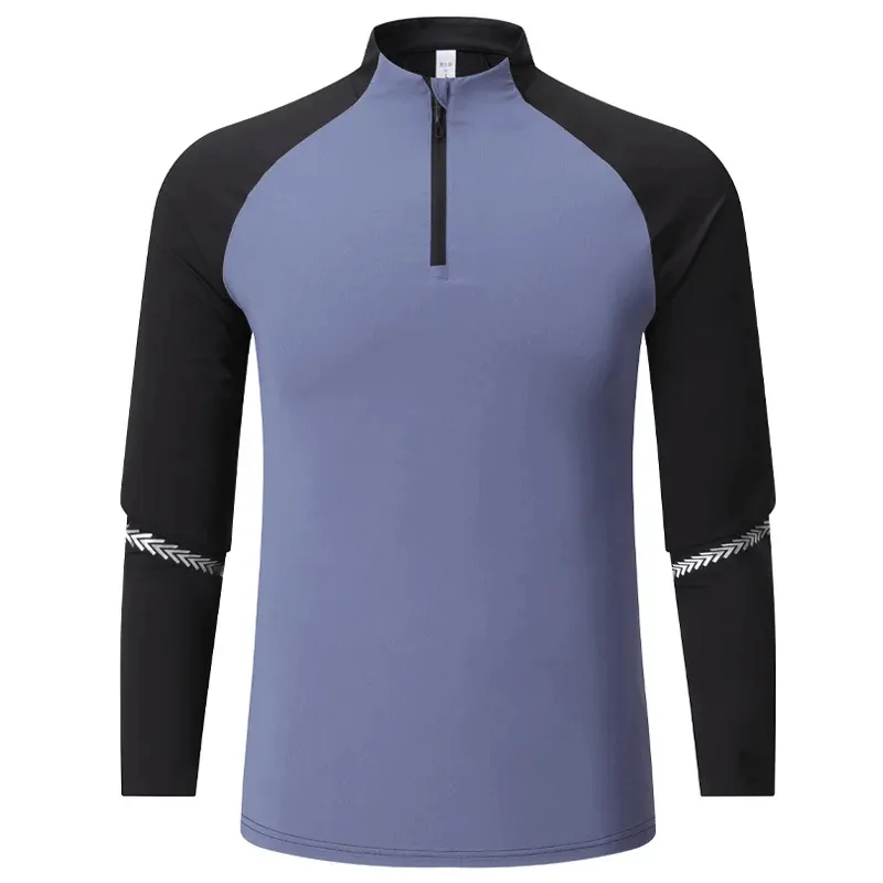 Lightweight Long-Sleeved Zip Shirt for Men - SF2073