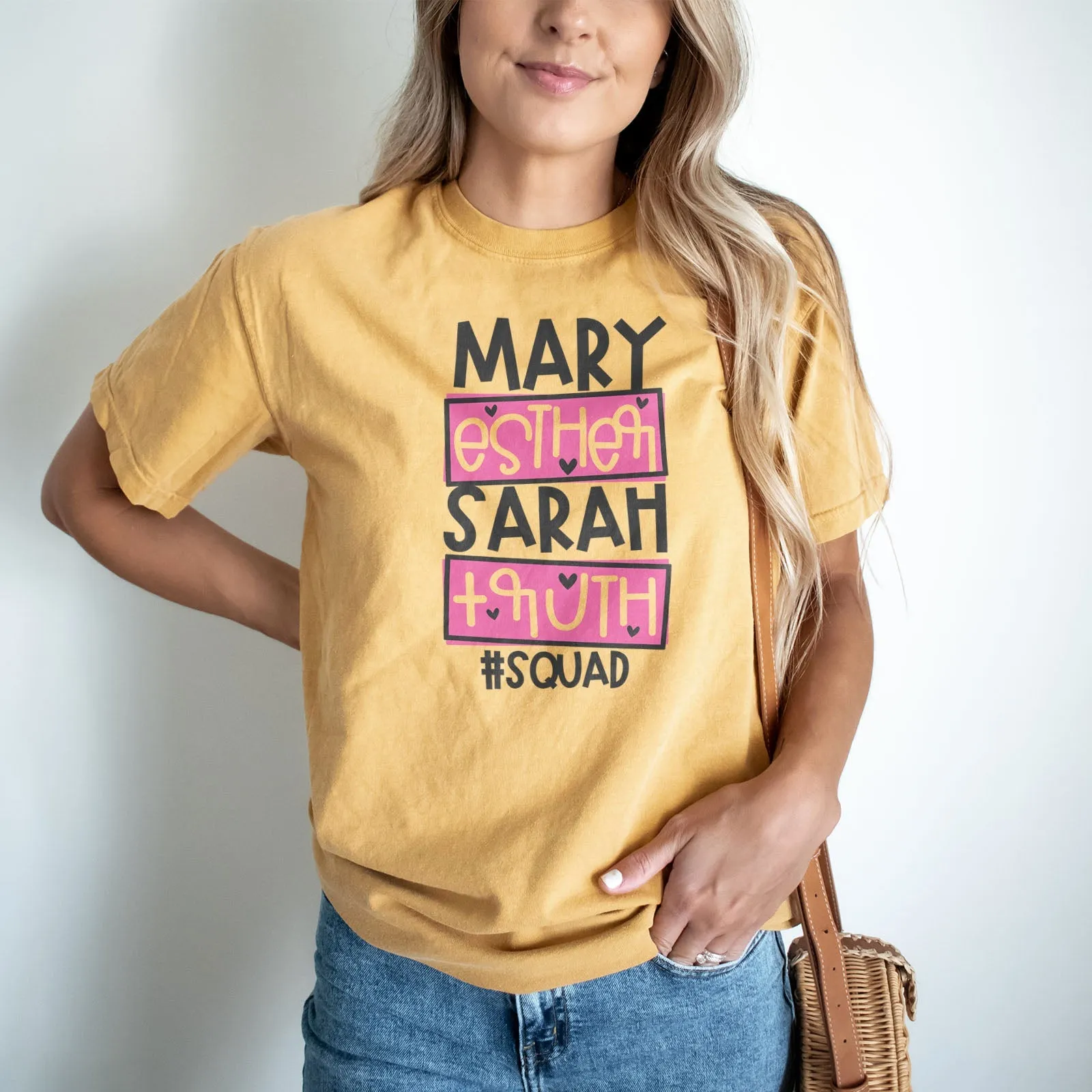 Mary Esther Sarah Ruth Tee Shirts For Women - Christian Shirts for Women - Religious Tee Shirts