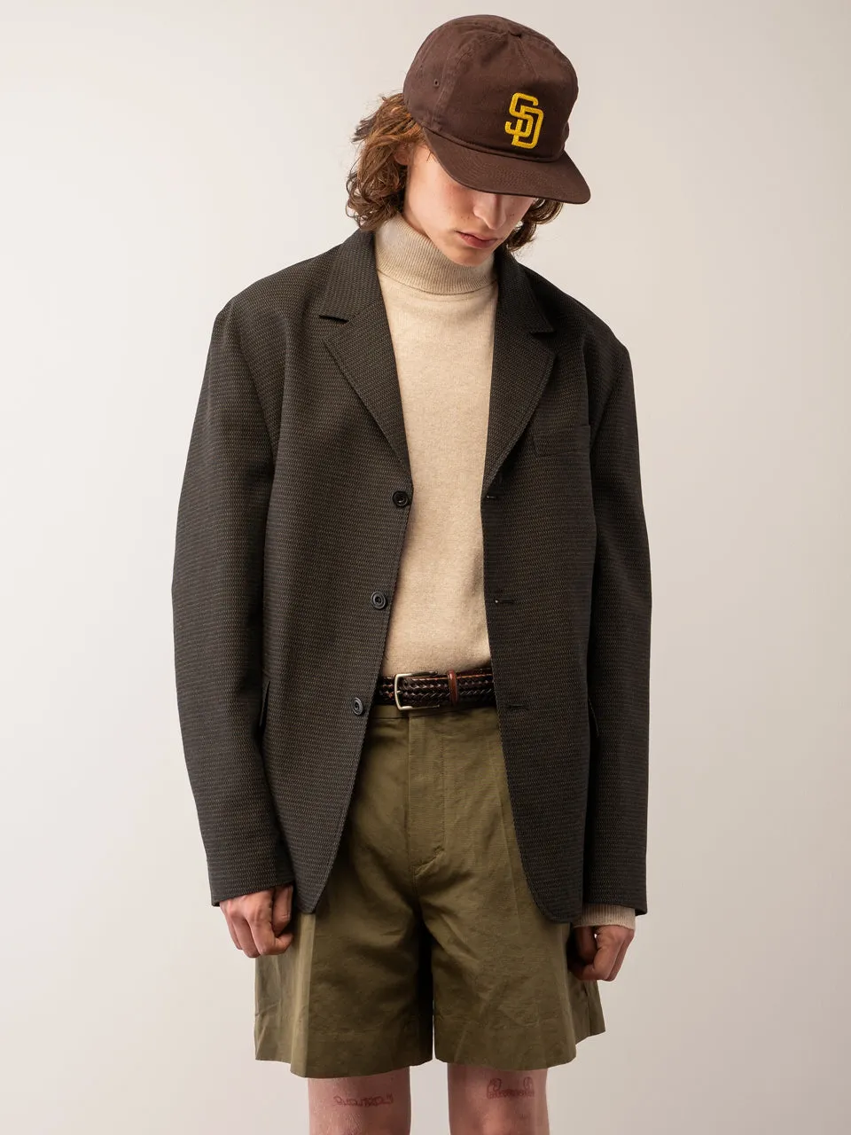 Men Turtleneck Sweater_Oatmeal