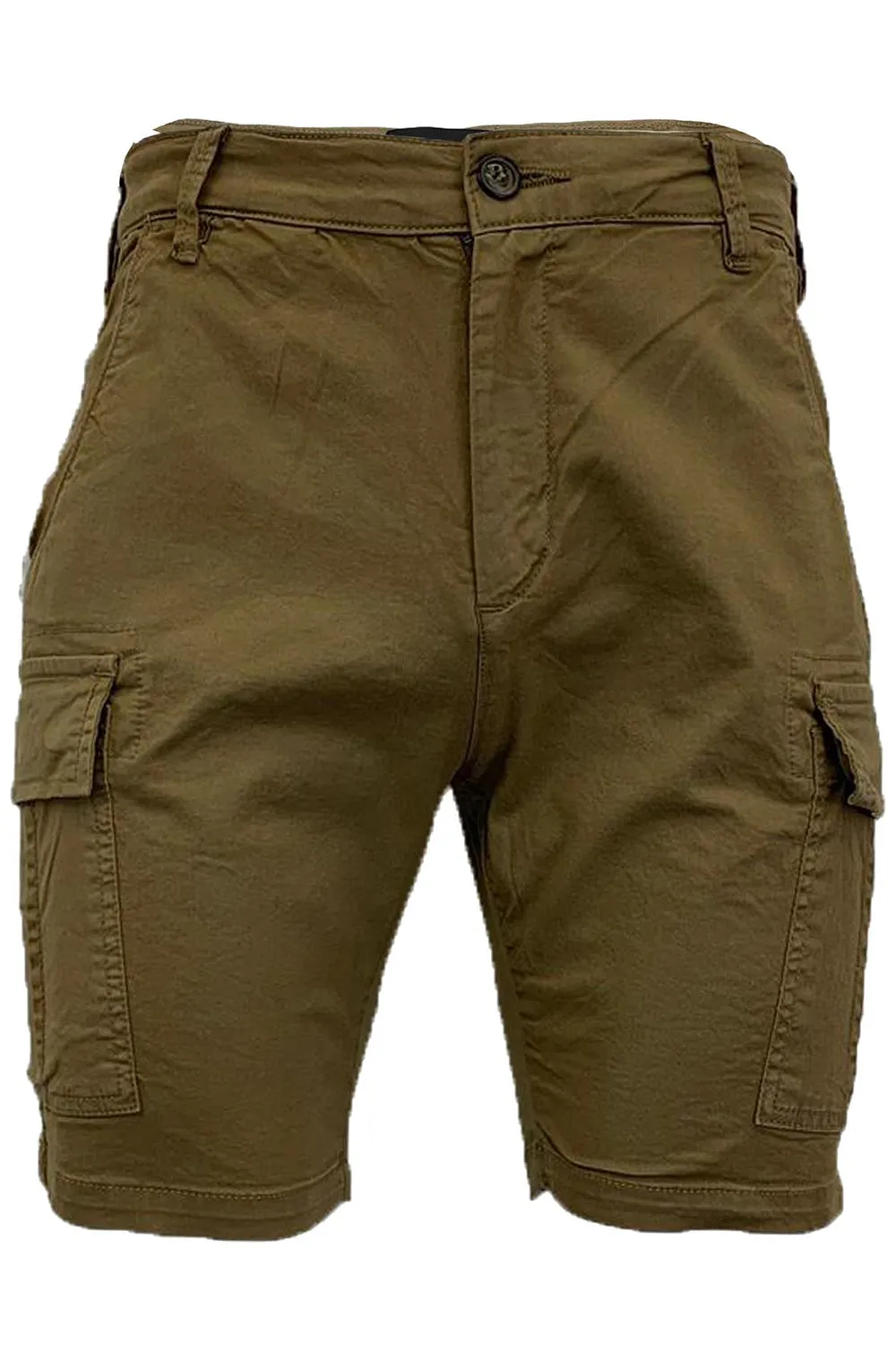 Mens Cotton Cargo Knee Length Shorts