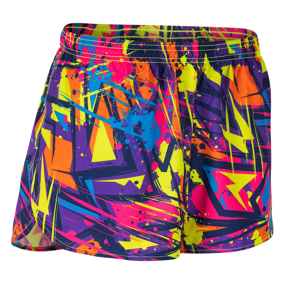 Men's Printed 3" Half Split Shorts - 90'S