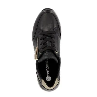 Remonte D0T03-01 Black Combi Women's Walking Shoes