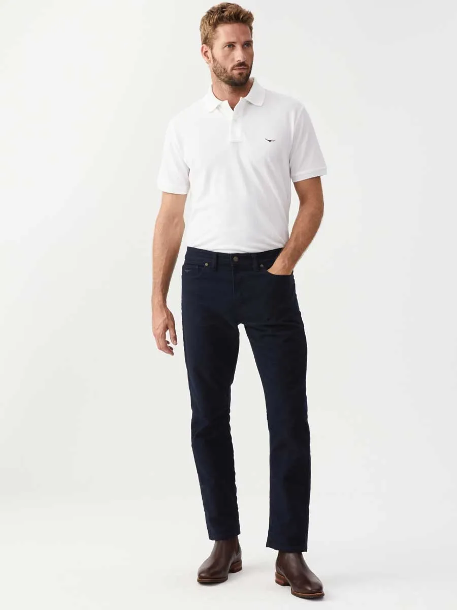 RM WILLIAMS Ramco Moleskin Jeans - Mens - Navy