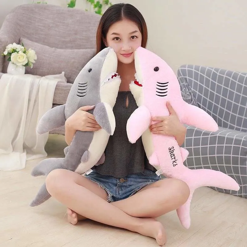 Sharky Pillow Plush Toy