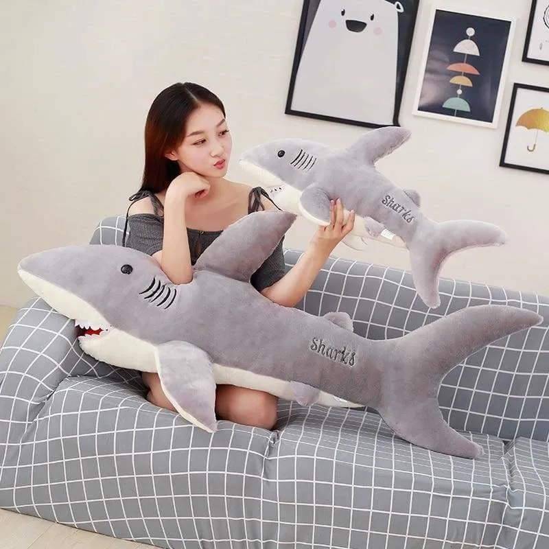 Sharky Pillow Plush Toy