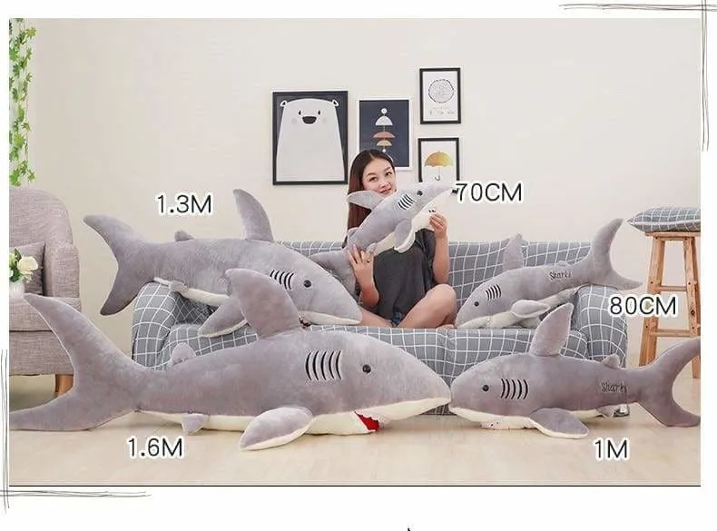 Sharky Pillow Plush Toy