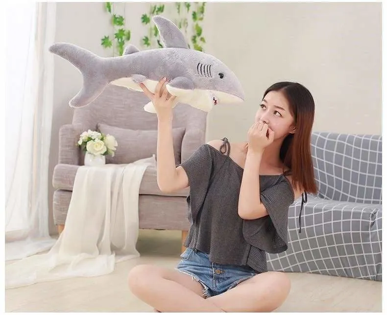 Sharky Pillow Plush Toy