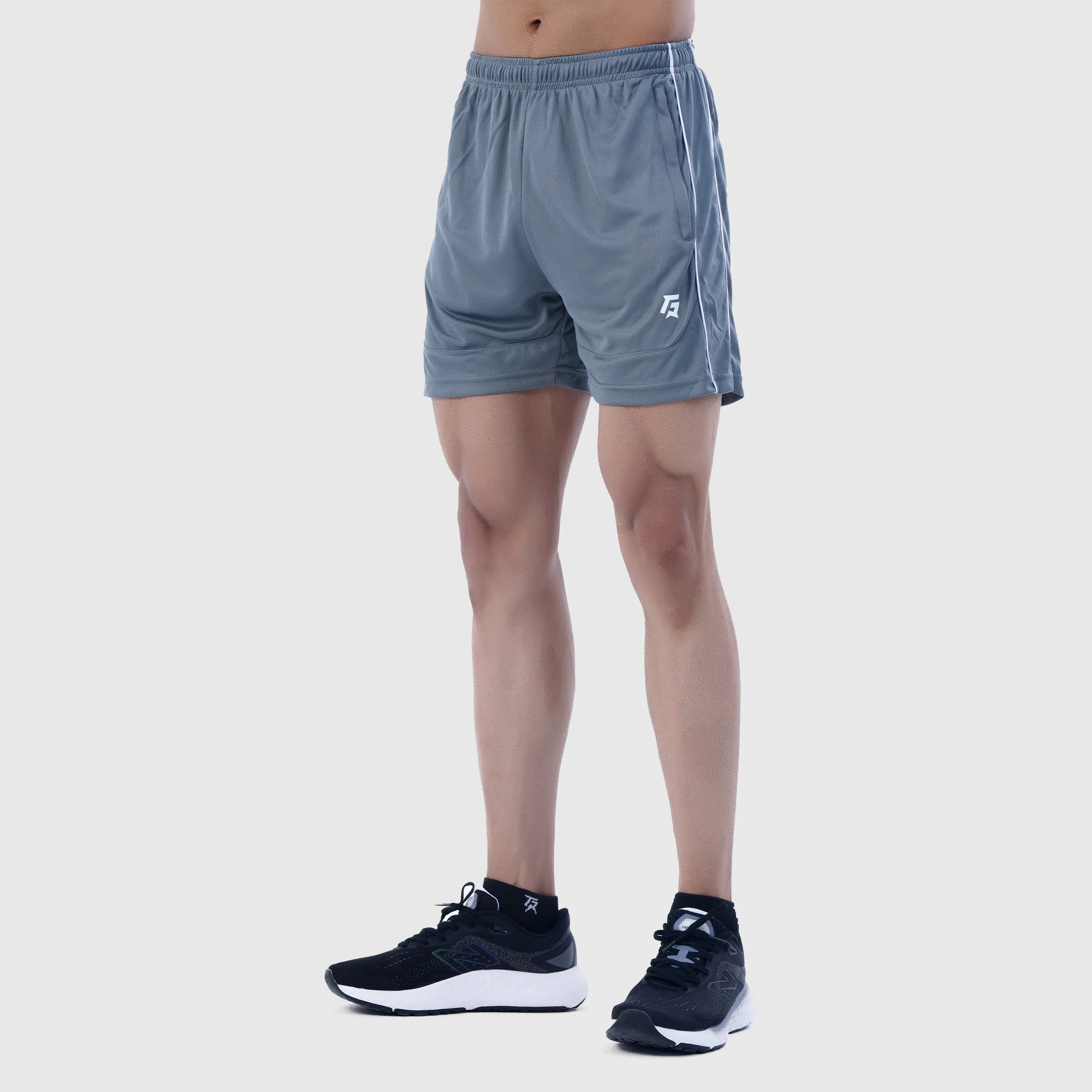 Stretch Ease Shorts (Grey)