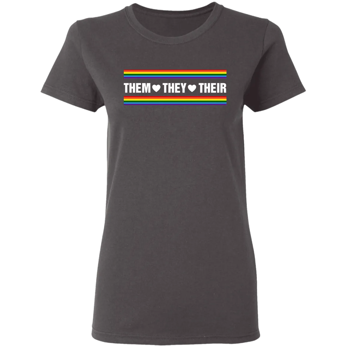 Them They Their Shirt LGBTQ Gifts for Women