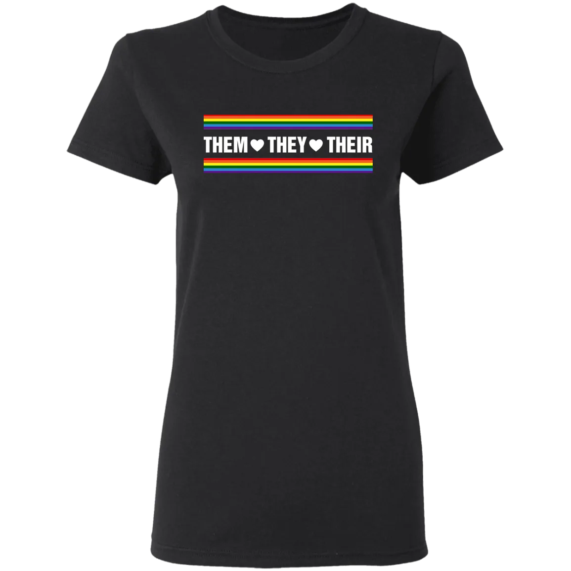 Them They Their Shirt LGBTQ Gifts for Women