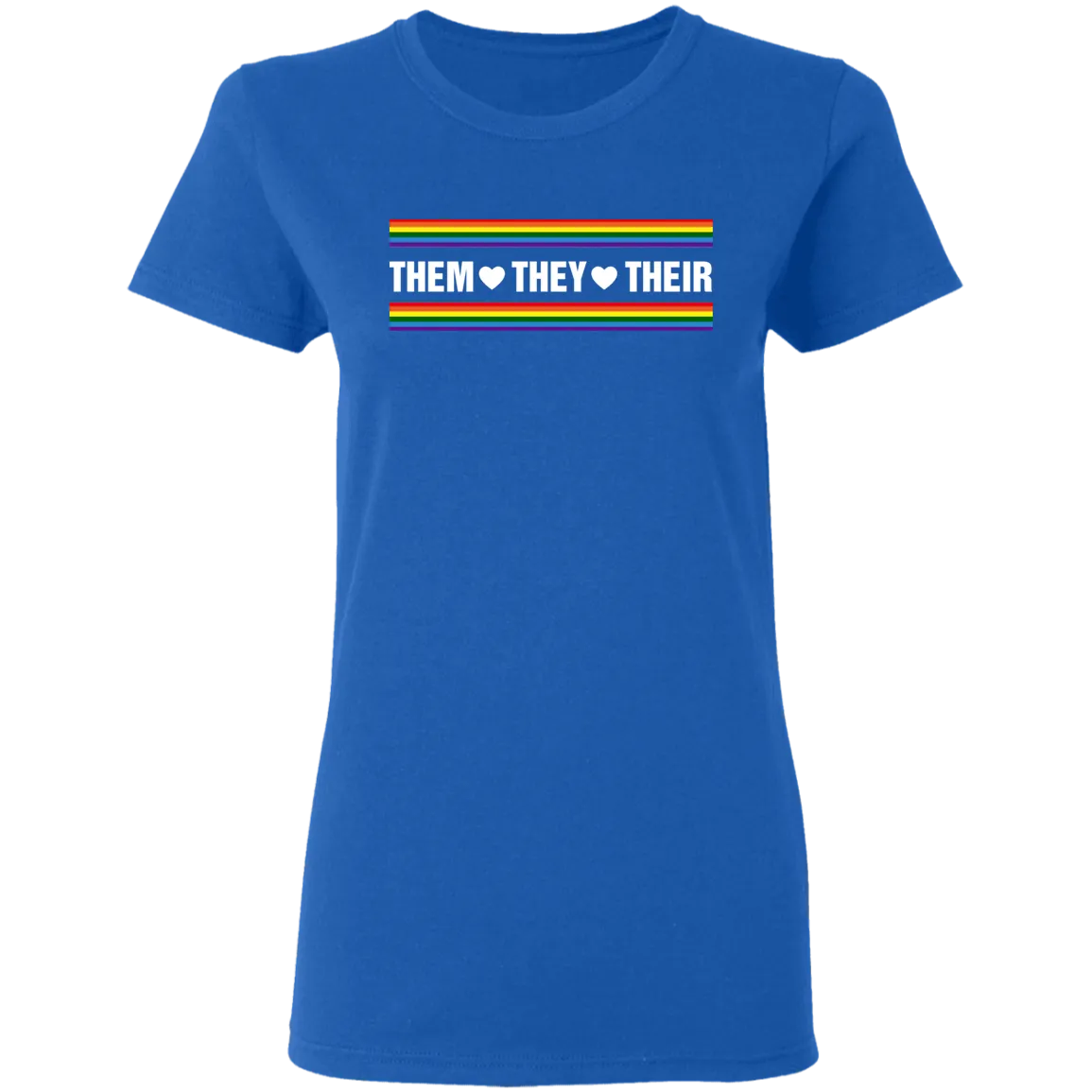 Them They Their Shirt LGBTQ Gifts for Women