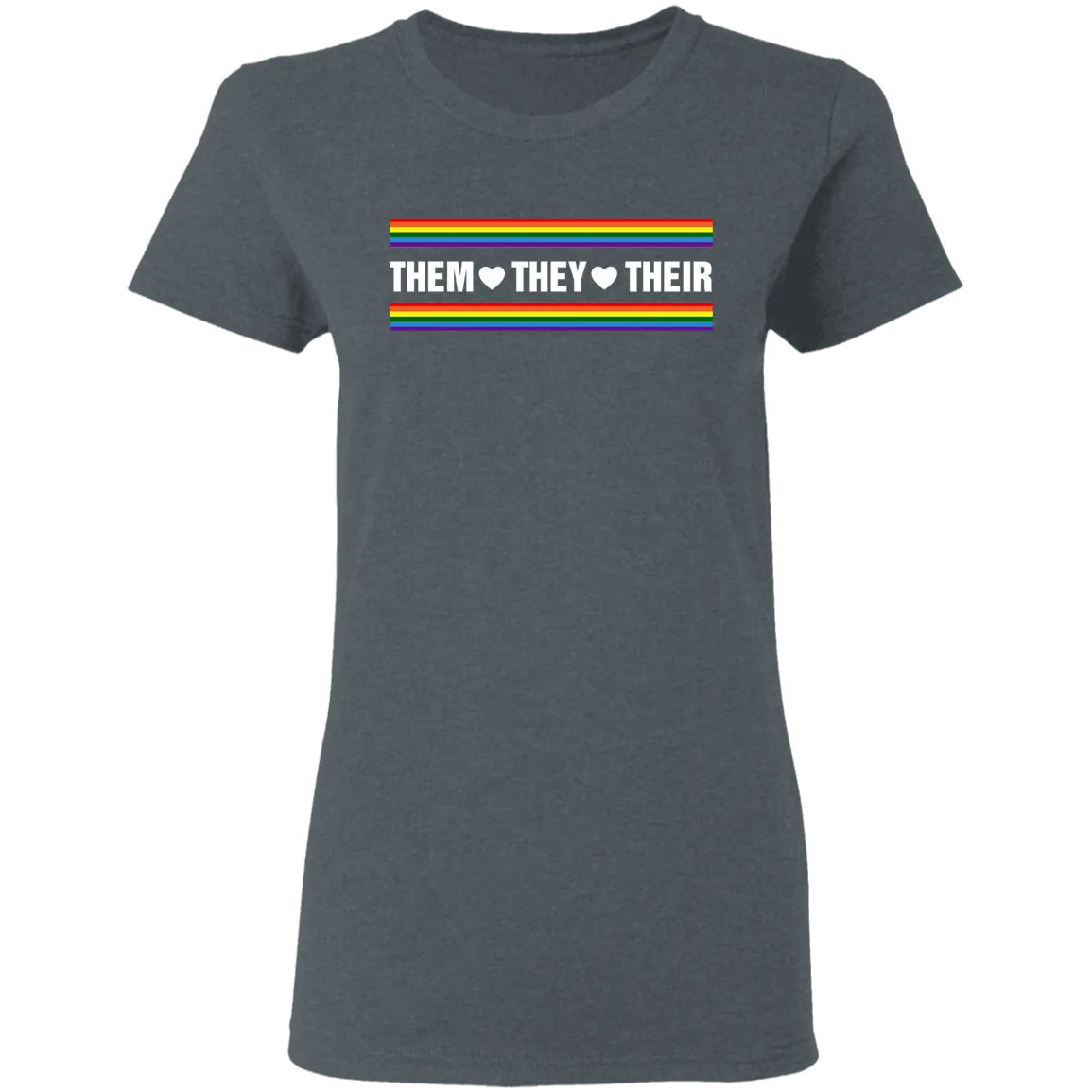 Them They Their Shirt LGBTQ Gifts for Women