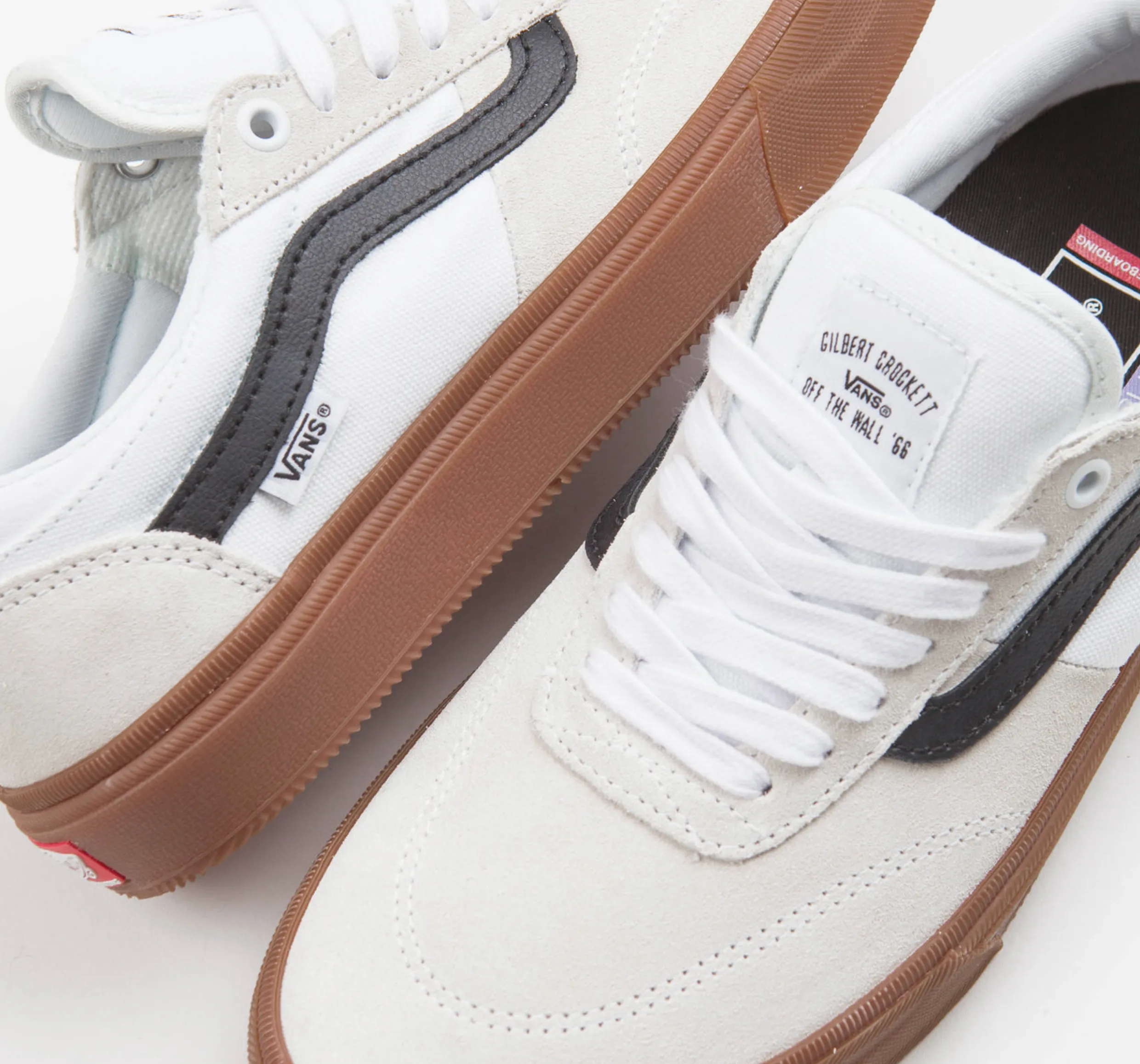 Vans Gilbert Crockett Shoes - White/Gum