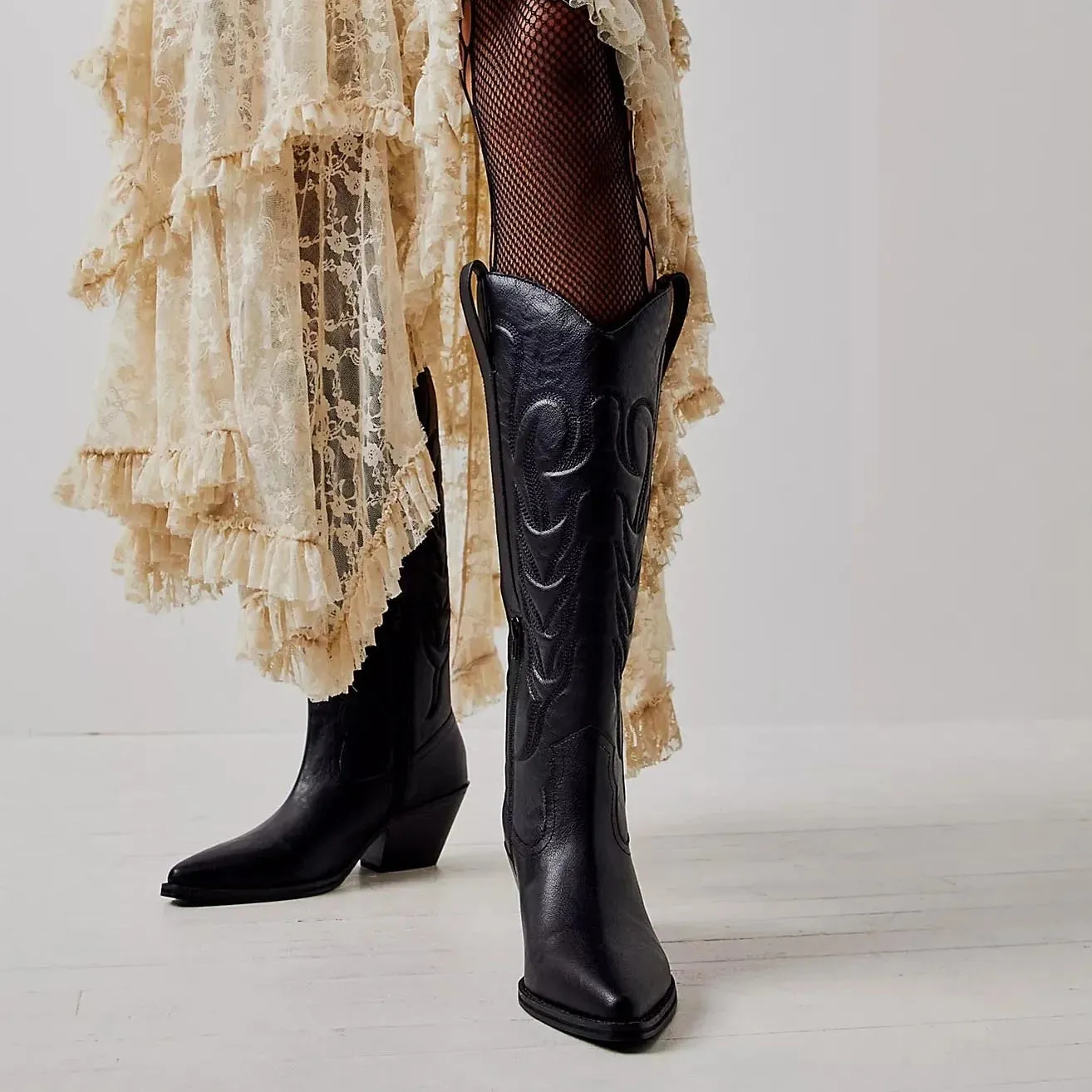 Vegan Acres Tall Western Boots by Matisse