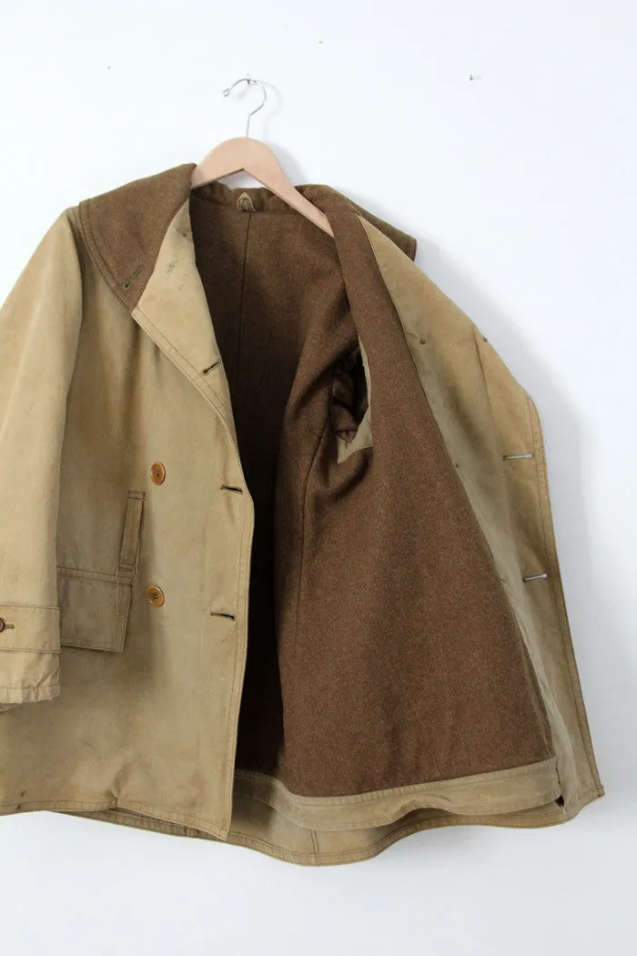 vintage American army coat