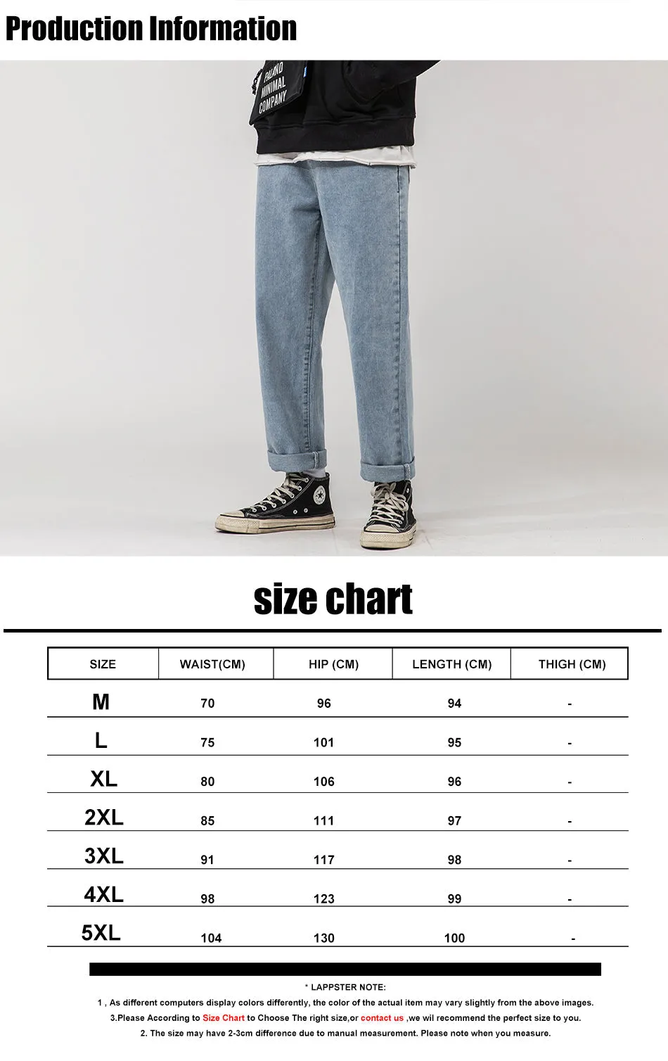 Wiaofellas Men Vintage Kpop Light Blue Jeans Mens Casual Streetwear Loose Harem Pants Male Oversized High Waisted Denim Pants