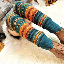 Winter Knit Long Socks