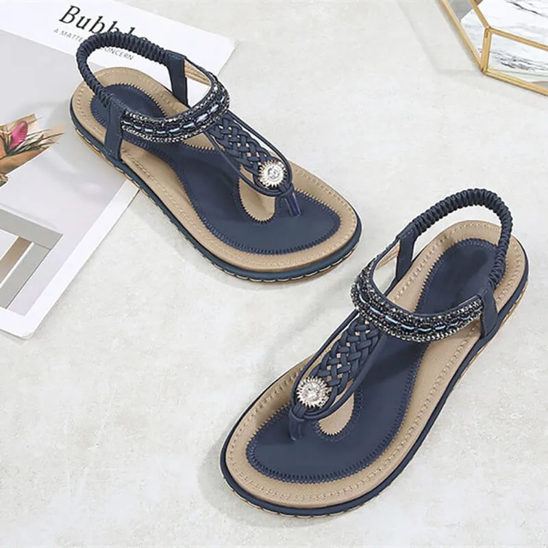 Women's Flat Gladiator Sandals / Stylish Light Ladies Shoes - SF1064