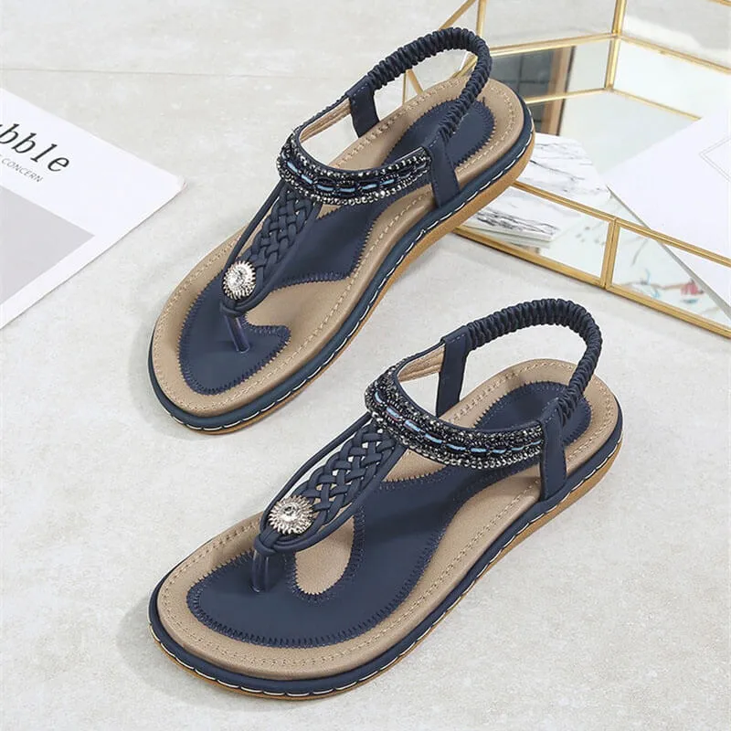 Women's Flat Gladiator Sandals / Stylish Light Ladies Shoes - SF1064