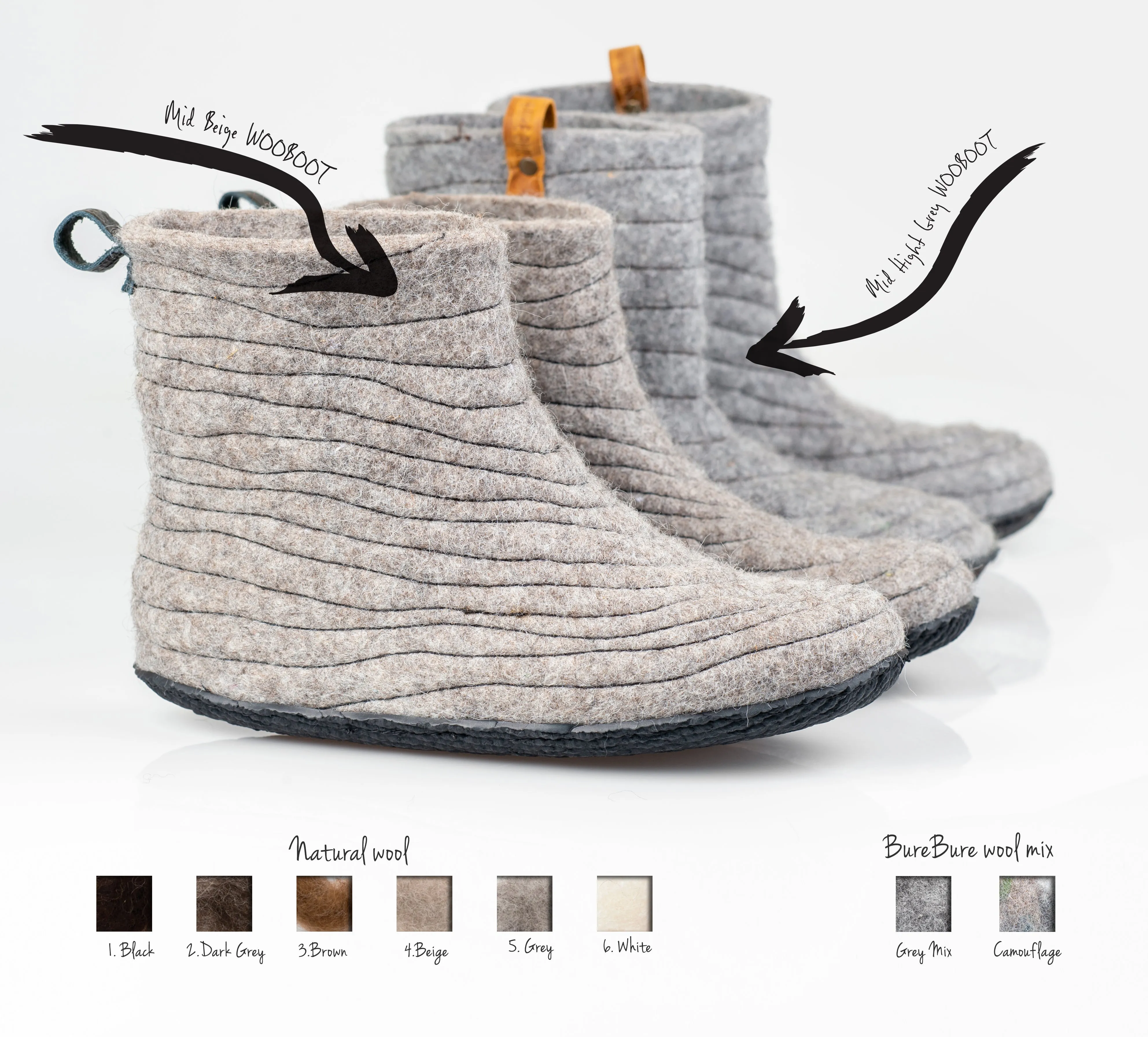 Women's High COCOON WOOBOOTS