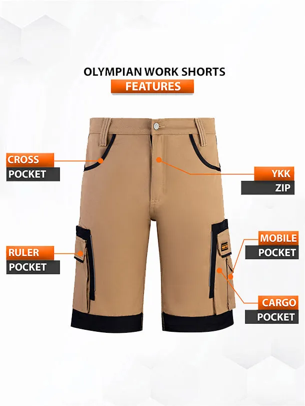 WrightFits Olympian Work Shorts - OPWS